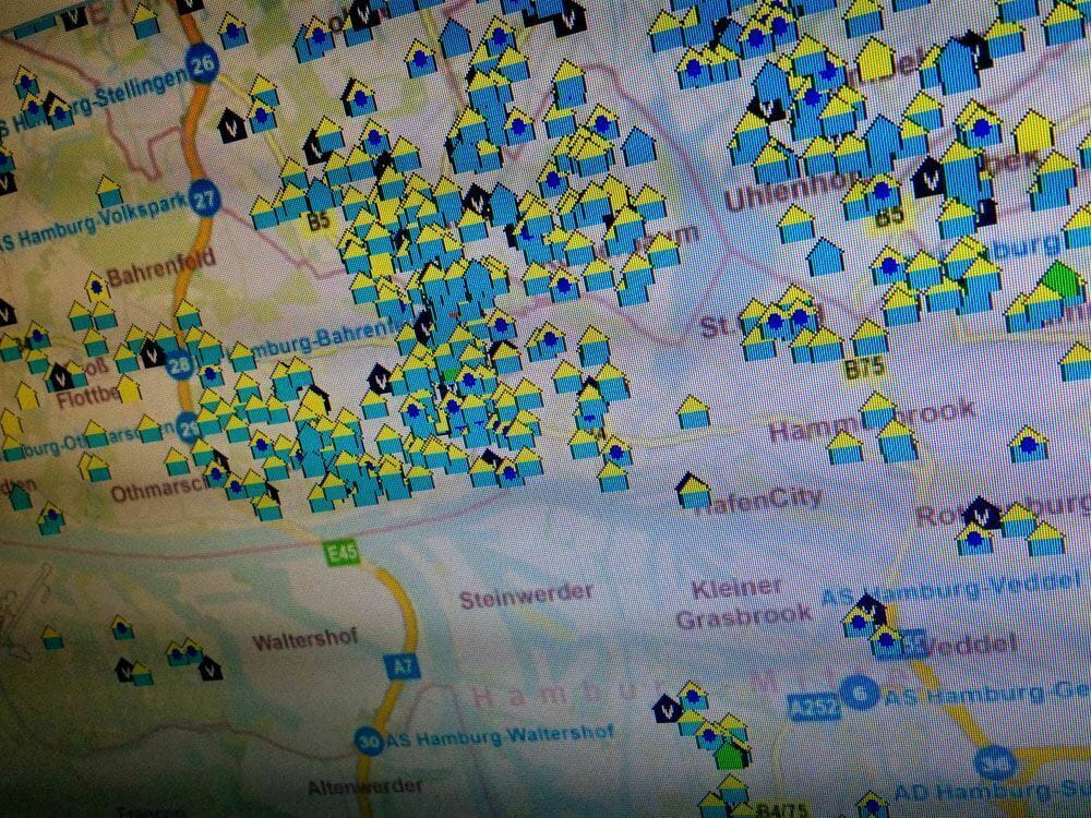 Screenshot Die passende Kita in Hamburg finden